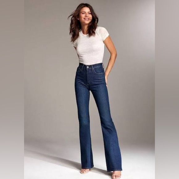 Denim Forum Denim - Denim Forum Aritzia Marianne Flare Jeans